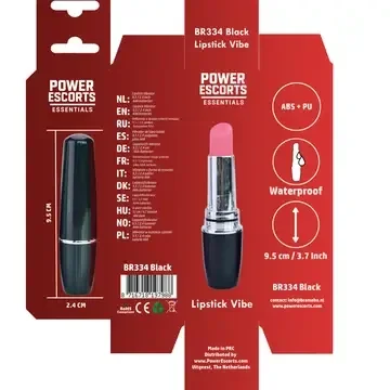 Black Lipstick Vibe – Discreet Lipstick Vibrator | Compact & Powerful