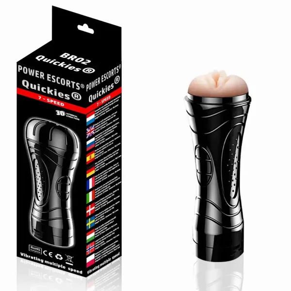 Vibrating Large Masturbator