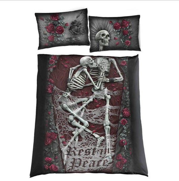 Dekbedovertrek "Rest in peace"