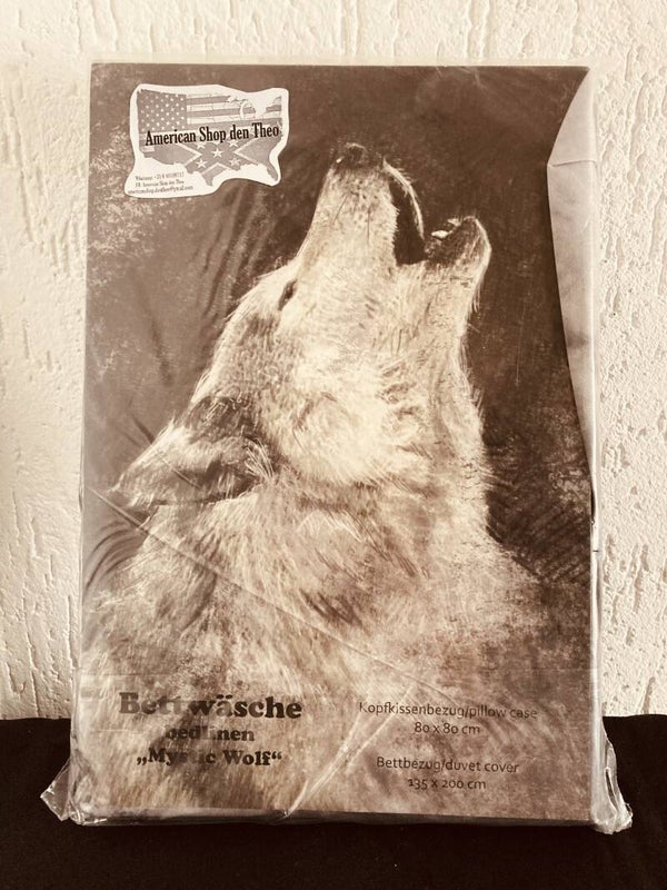 Dekbedovertrek "Mystic wolf"