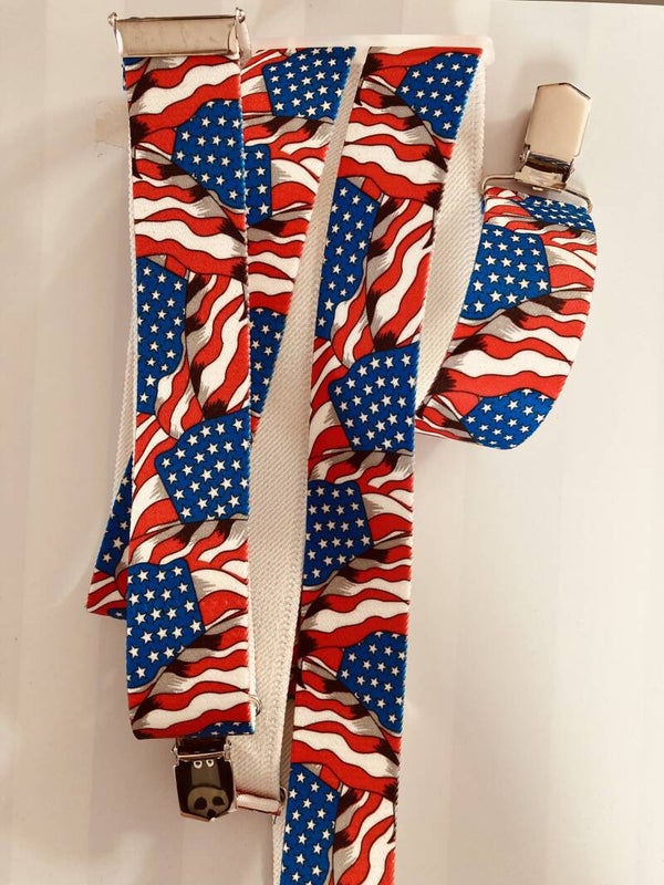 Bretels - USA flags