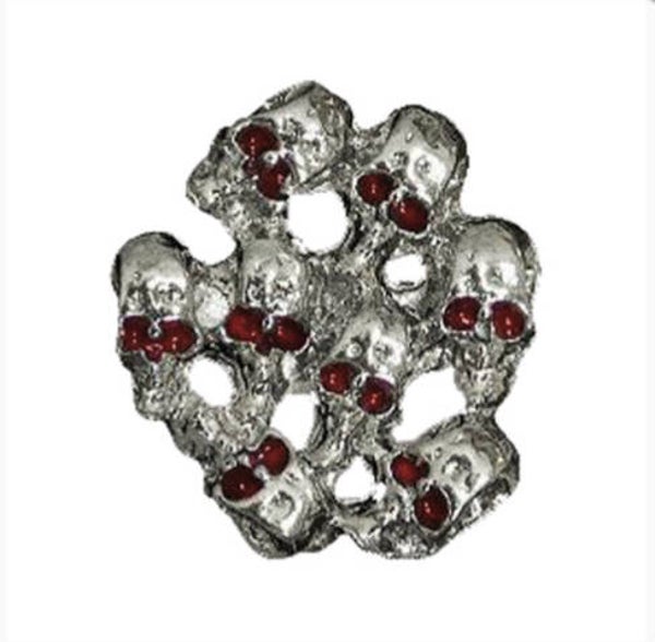Pin - 8 skull pin