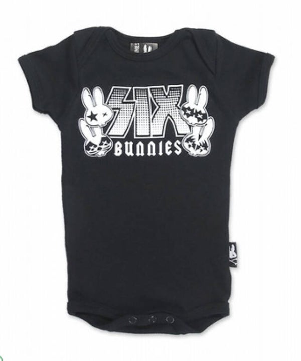 Romper - Six bunnies "KISS style"