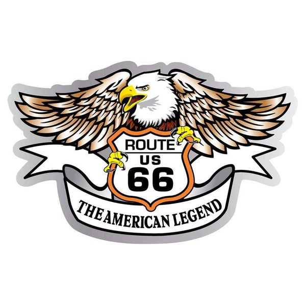 Sticker - Route US 66/American legend