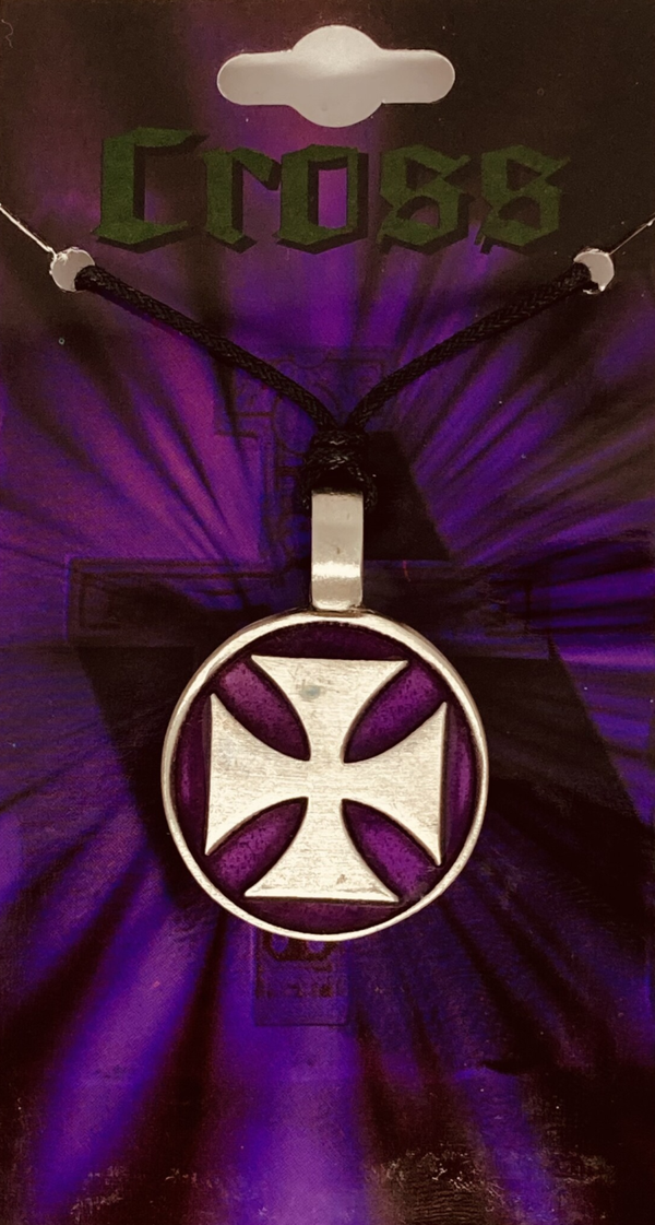 Halsketting - Maltezer cross (kleur)