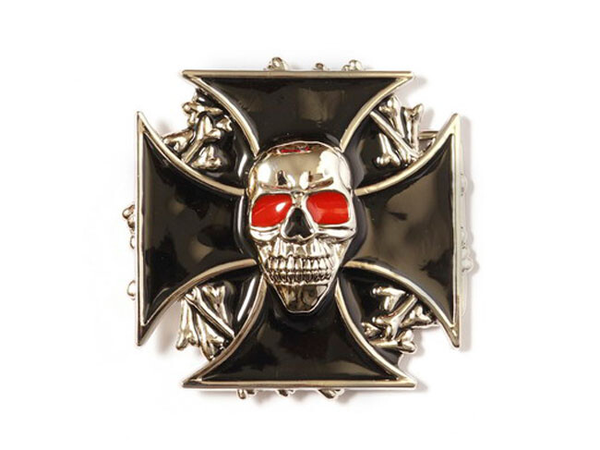 Buckle - Kruis/skull