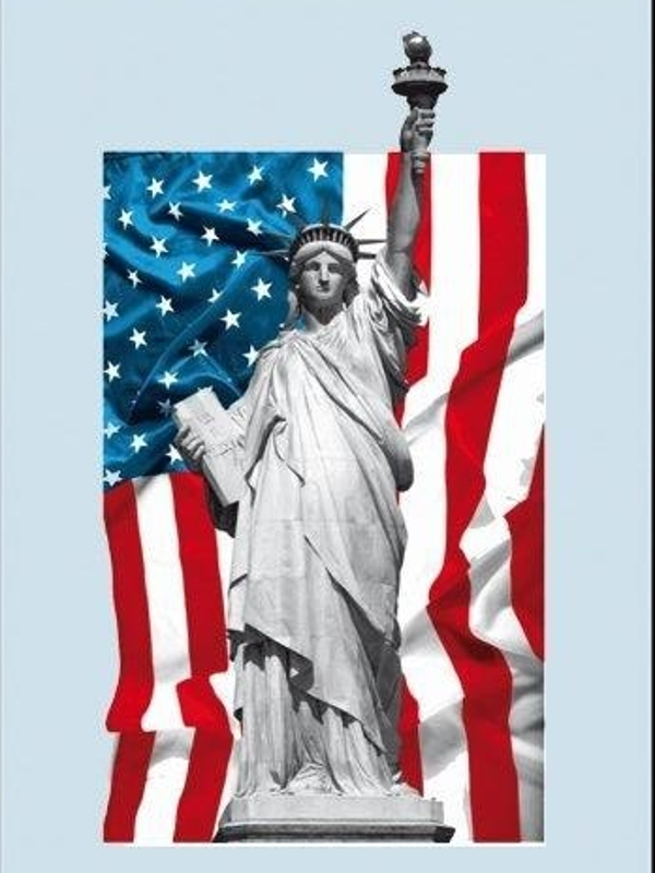 Magneet/spiegel "Liberty"