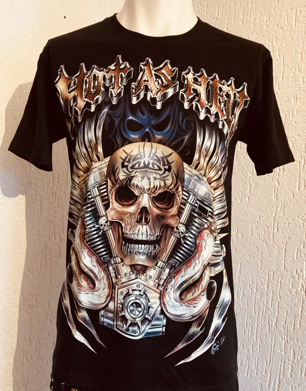 T-shirt - WiLD "Hot as "hell" (Glow in the dark)