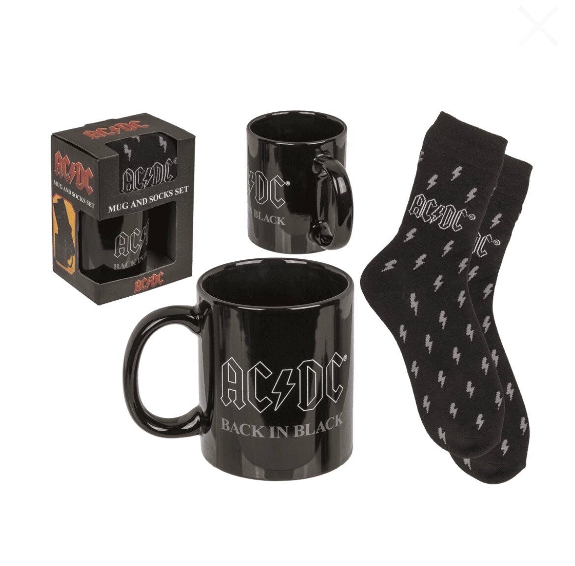 AC/DC "Back in Black - kado set