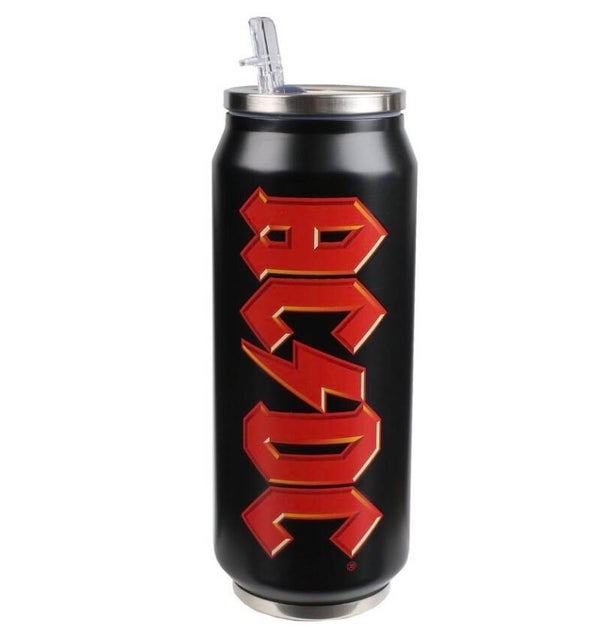 AC/DC drinkfles - RVS, dubbelwandig, 400 ml