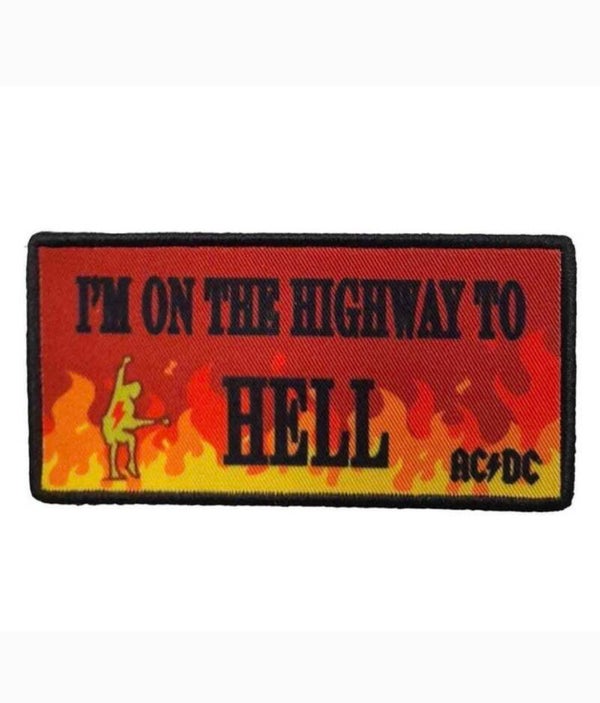 ac/dc - Highway To Hell Flames - patch