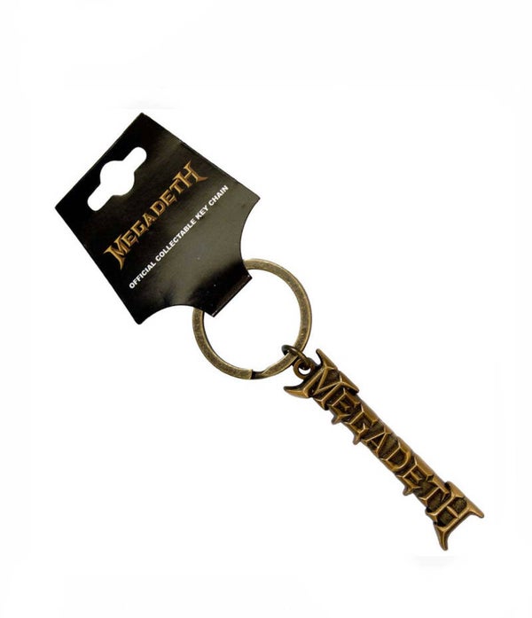 megadeth - sleutelhanger - logo -