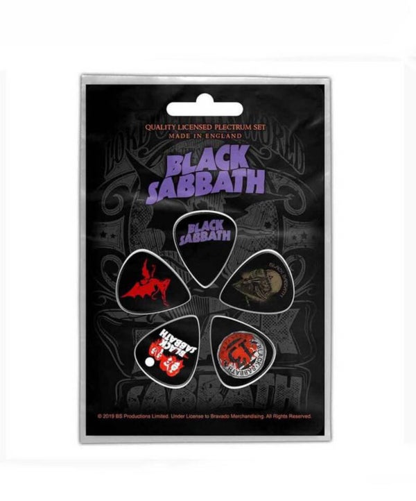 Black Sabbath - Plectrum pakket - logo