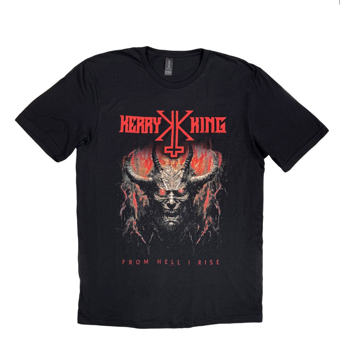 kerry king - t-shirt zwart - from hell I rise -