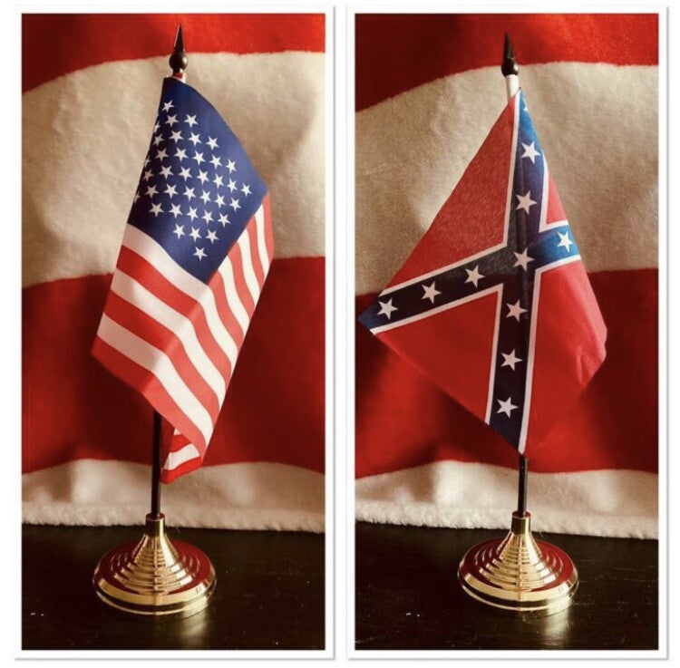 Tafelvlag "Rebel" / Tafelvlag "USA