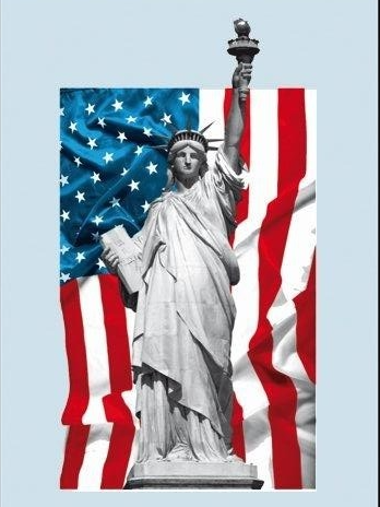 Magneet/spiegel "Liberty"