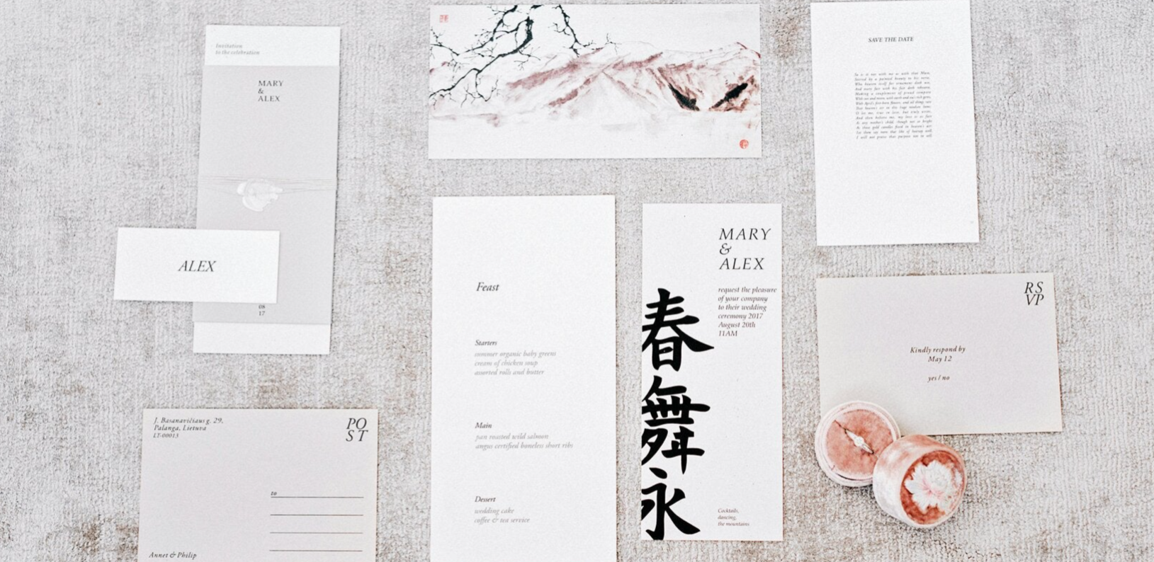 Stationery With Japan Branding