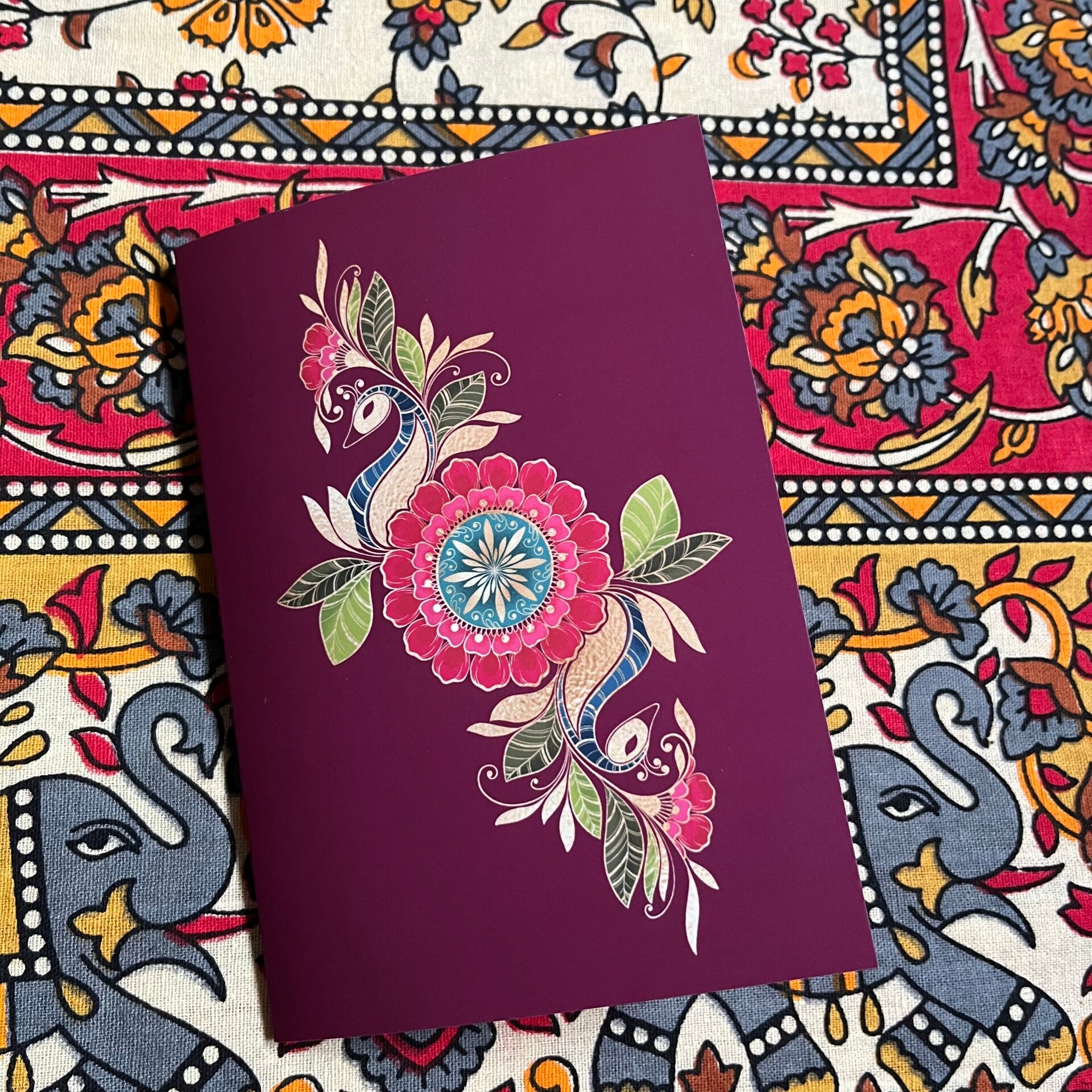 Wenskaart ‘Henna patroon’