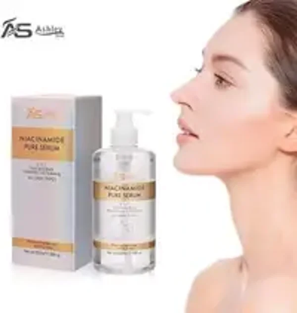 Ashley Shine Niacinamide Pure Serum 2 in 1 Face & Body Whitening and Hydrating Skin 520ml