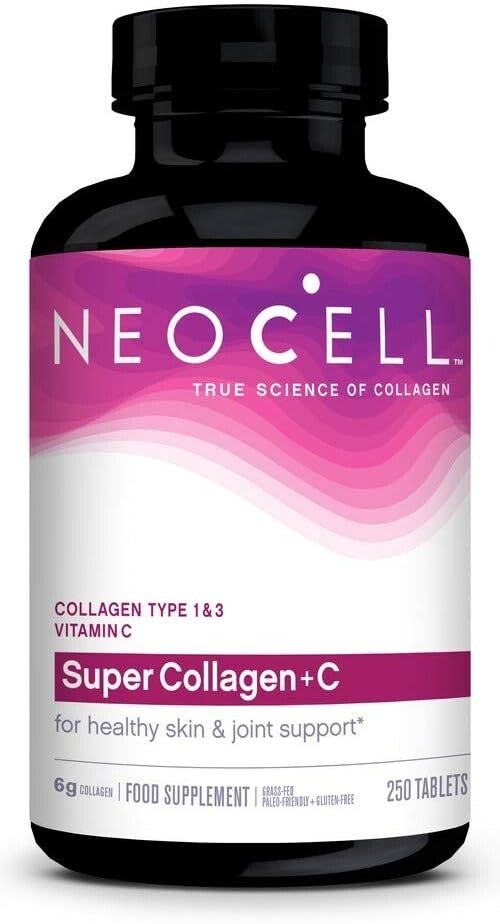 Neocell Super Collagen +C 6,000mg 250 Tablets