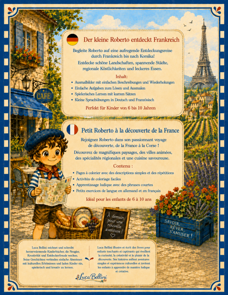 Der kleine Roberto lernt Französisch
