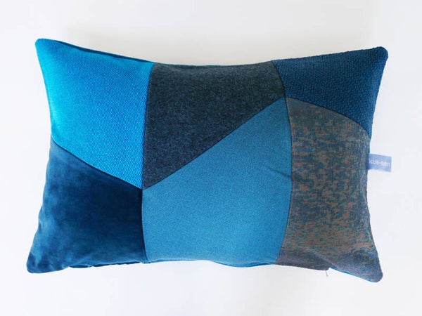 Kussen 0796 blauw, 40x60cm