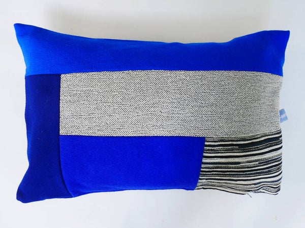 Kussen 0797 blauw, 40x60cm