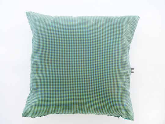 Kussen 0430 blauw/groen, 60x60cm