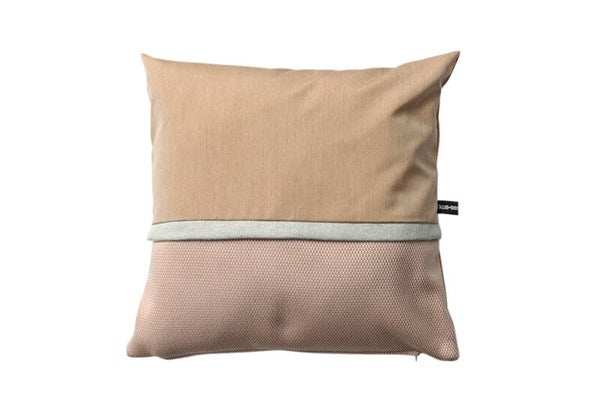 Kussen Lopi Blush peach, 60x60cm