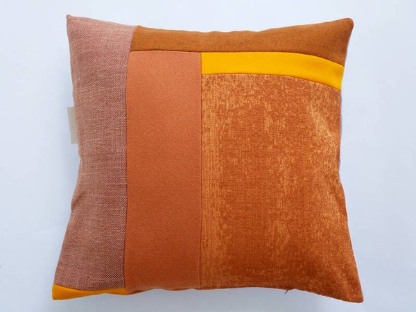 Kussen 0629 oranje, 60x60cm