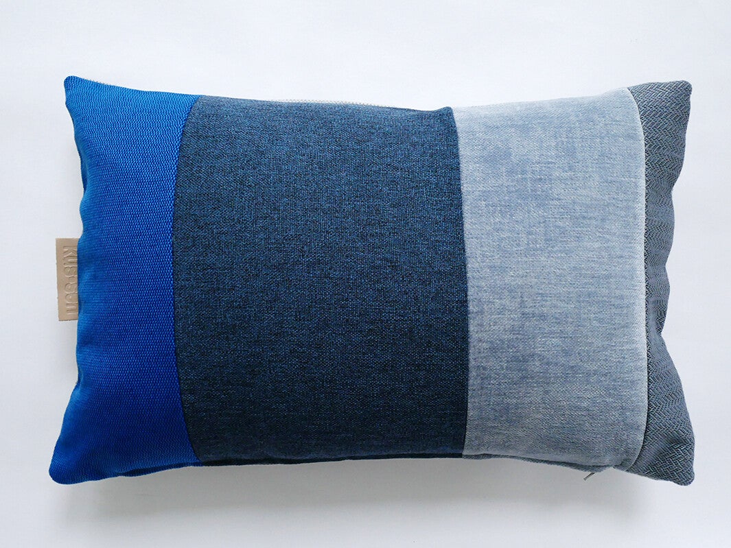 Kussen 0717 blauw, 40x60cm