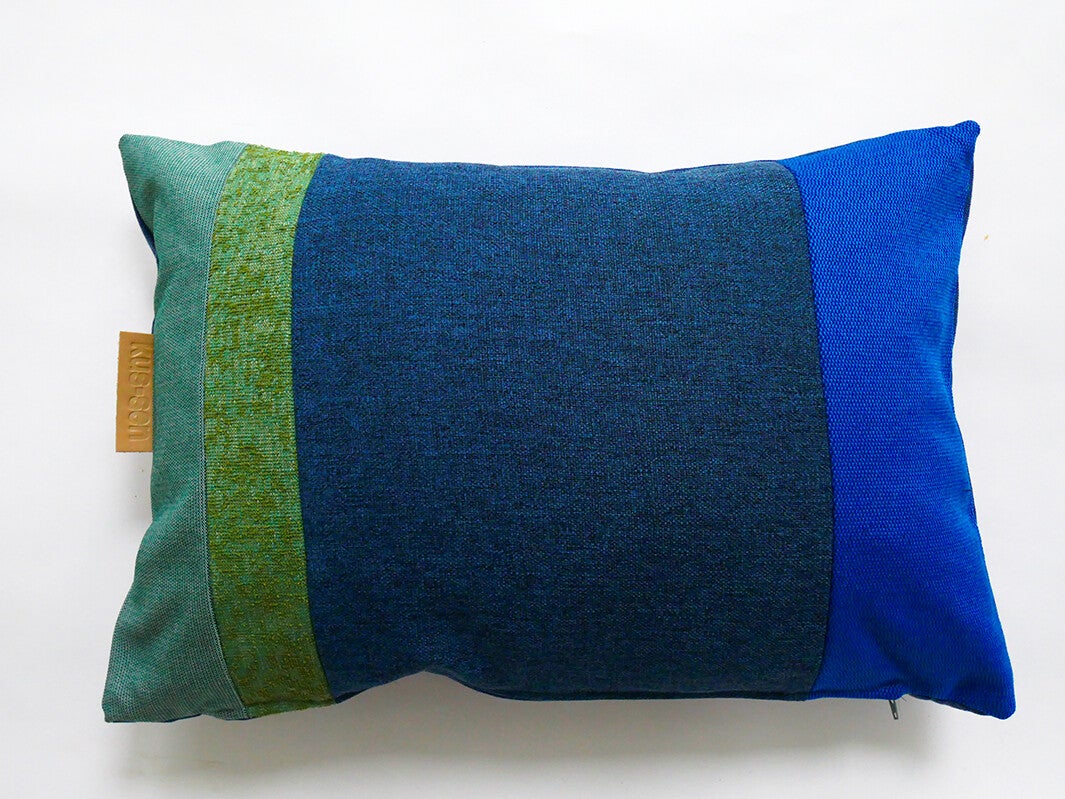 Kussen 0719 groen/blauw, 40x60cm