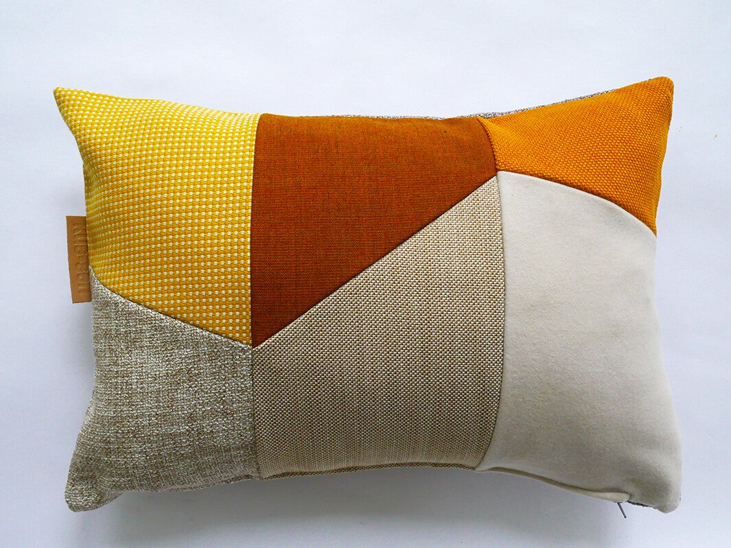 Kussen 0725 geel/creme, 40x60cm