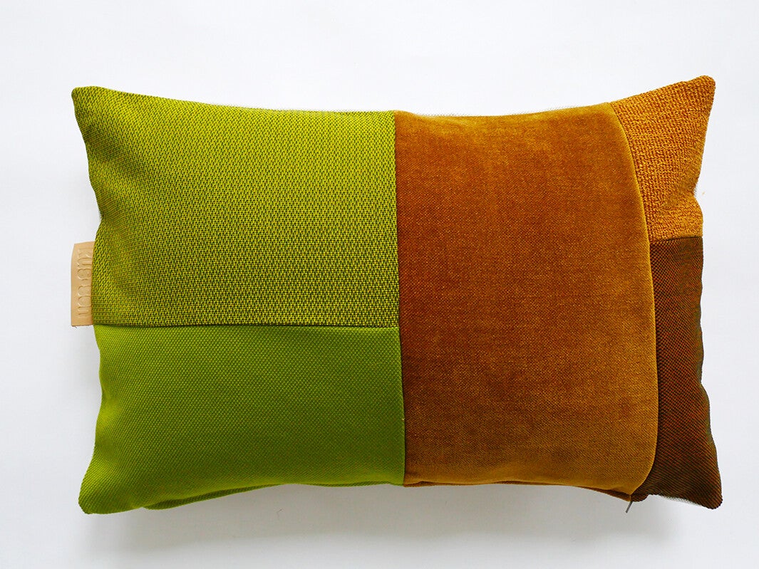 Kussen 0729 groen/bruin, 40x60cm