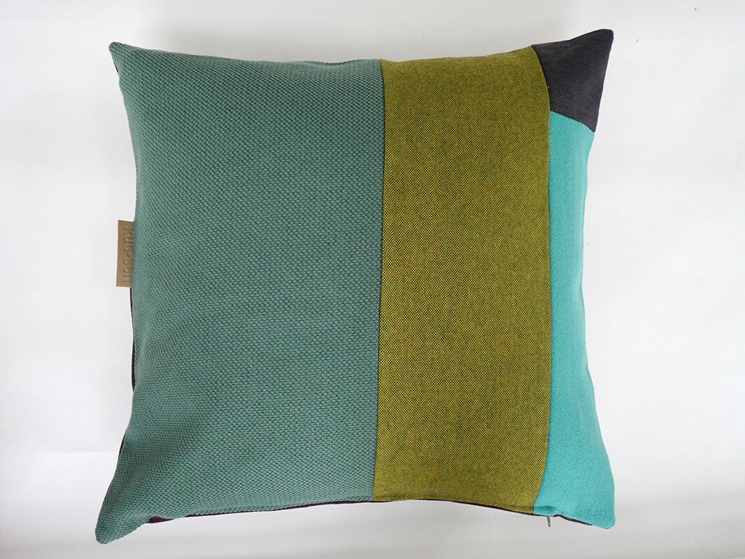 Kussen 0783 groen/paars, 60x60cm