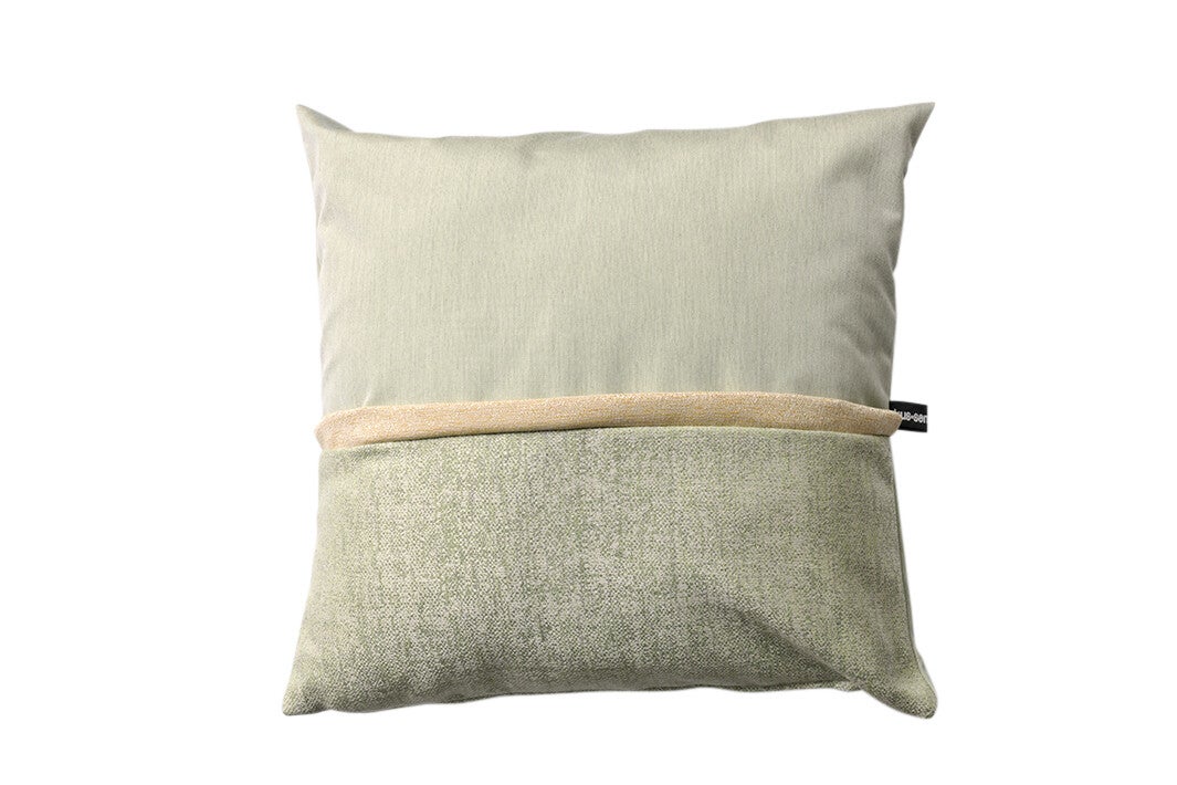 Kussen Solid Mint groen, 60x60cm