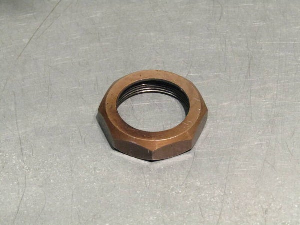 EDCO Vintage 70's/80's ITALIAN Thread ALLOY Headset Lock Nut 2nd hand TL07 02-B01-C04-01
