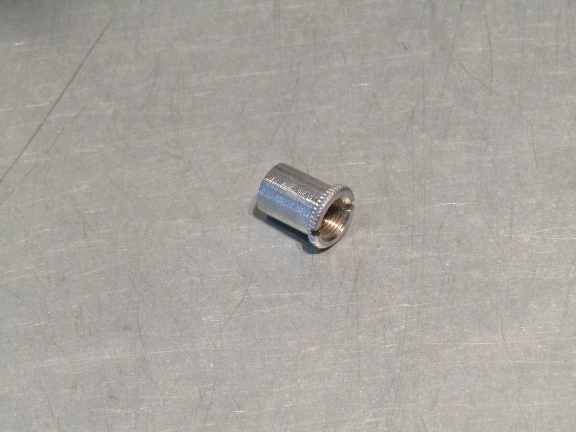 ZEUS type Vintage 70's Chain Ring ( Female ) Back side nut 9mm for triples and chain guards NOS! 0000 06/03/24