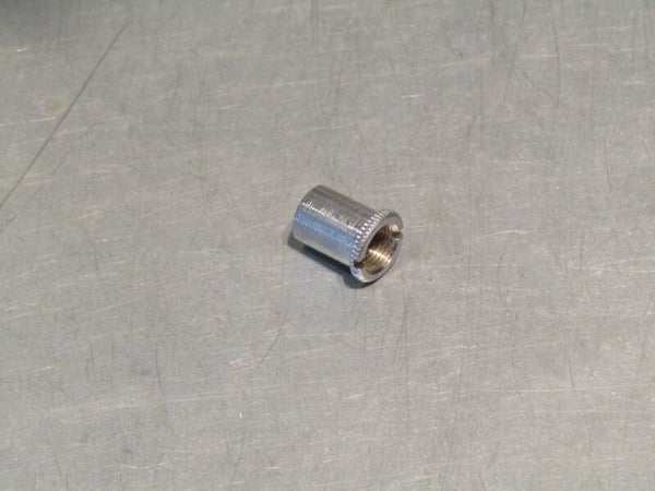 ZEUS type Vintage 70's Chain Ring ( Female ) Back side nut 9mm for triples and chain guards NOS! 0000 06/03/24