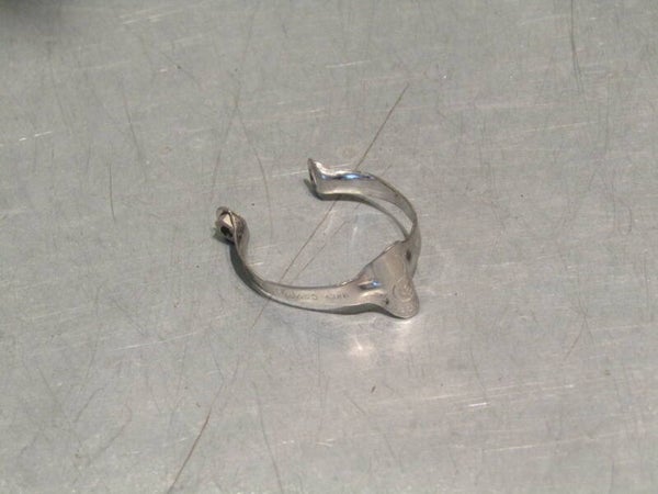 CAMPAGNOLO NUOVO/SUPER RECORD Vintage 70's/80's Top Tube Cable Clip 2nd hand wit no mounting bolt 2nd hand BLB003 004-003-04 06/08/24