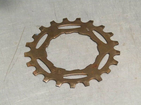 SHIMANO EXAGE Vintage 80's Last Position 21t Freewheel cog NOS with signs of shelf wear 0000 06/08/24