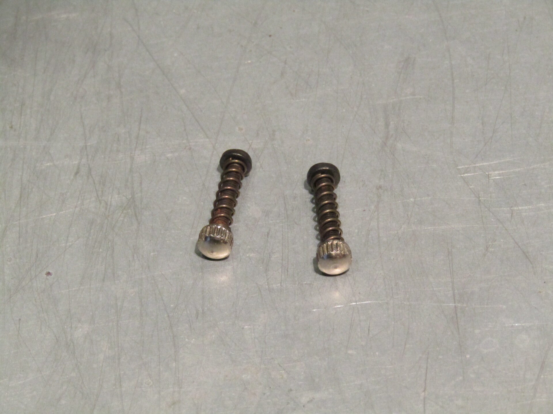CAMPAGNOLO Type Vintage 80's Short rear drop-out trim screws with springs and nuts NOS! BLB001 002-003-04 06/20/24