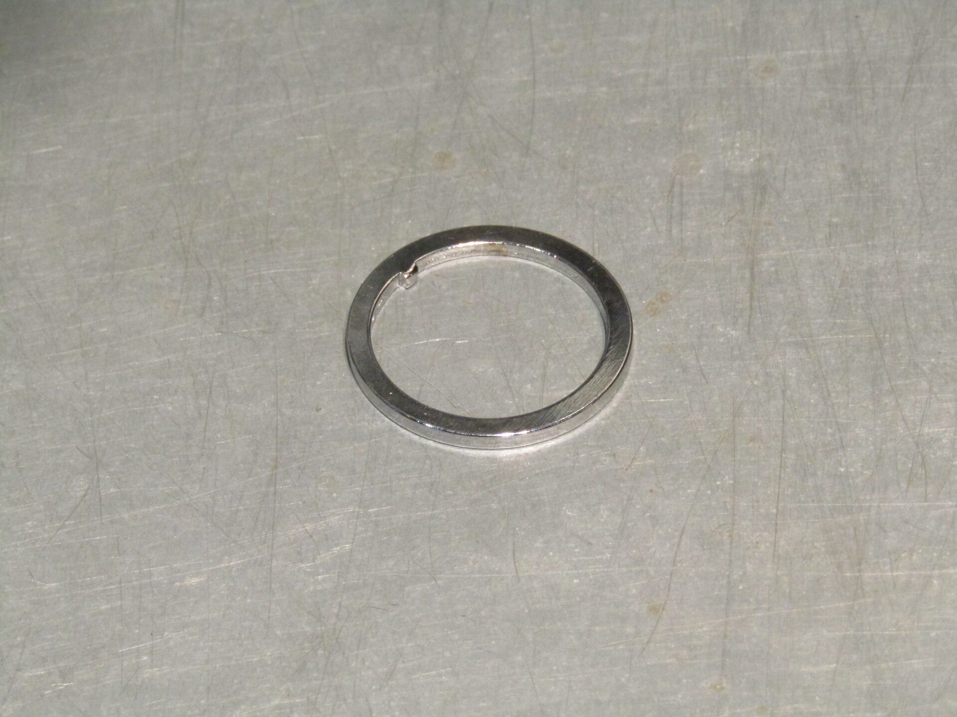 OFMEGA Type Vintage 70's/80'S Chrome steel ITALIAN Thread Bottom bracket Lock Ring chrome finish will be in SUPER CONDITION! NOS! BLB001 003-003-02 06/22/24