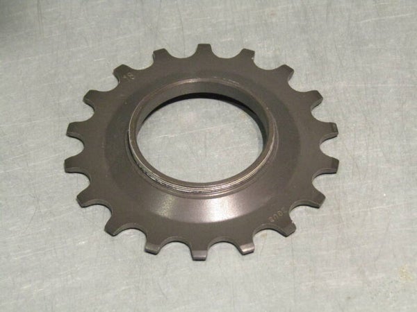 ZEUS 2000 Vintage 70'/80's 18t Hard Anodized DUPLEX Threaded receiver cog NOS! BXC006 6668 06/29/24