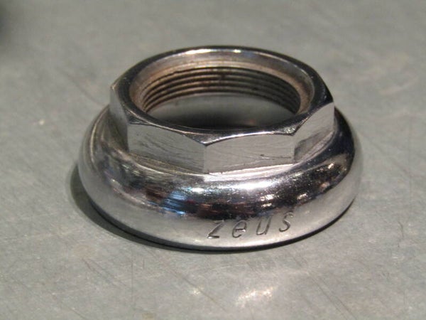 ZEUS GRAN SPORT Vintage 70's FRENCH Thread headset lock nut NOS! BLB002 003-003-01 07/03/24