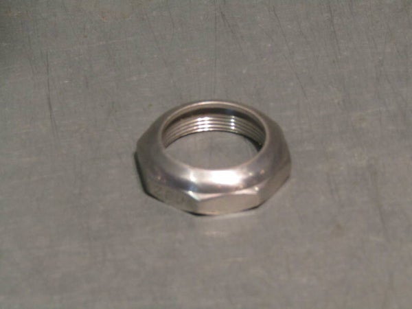 ZEUS 2000 Vintage 70's FRENCH Thread ALLOY headset lock nut NOS! BLB002 003-002-04 07/03/242