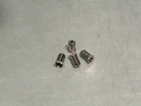 MODOLO Vintage 70's MACHINED Brake Housing Cable ends 4X NOS! BLB002 004-004-02 08/18/24