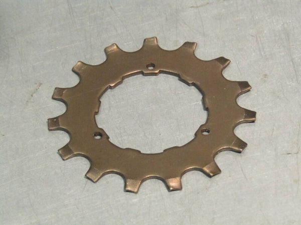 SHIMANO Vintage 80's EXAGE 15t UNIGLIDE Cassette Threaded FIXING cog NOS! BXCC0012 08/30/24