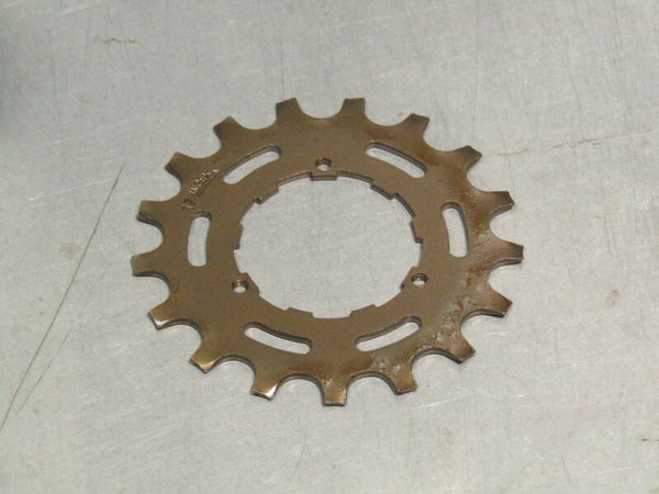 SHIMANO EXAGE Vintage 80's 17t Threaded fixing UNIGLIDE Cassette cog NOS! BXCC0014 4433 09/07/24