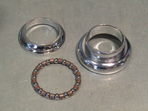 HATTA Vintage 80's Lower Headset parts, Fork Fixed bearing race will be ISO/26.4 NOS! BLB003 002-003-04 09/14/24